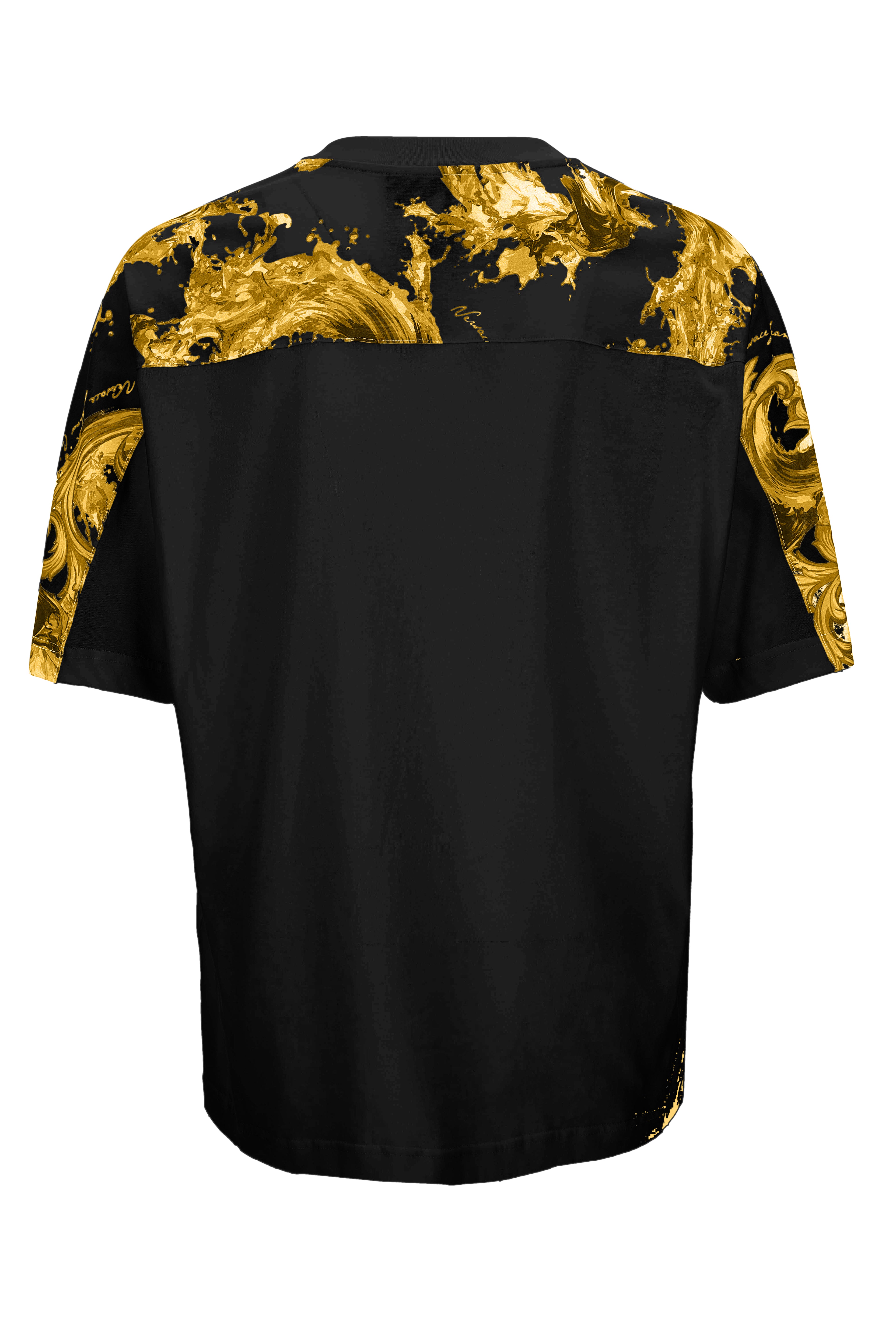 VERSACE JEANS COUTURE T-shirts and Polos Black