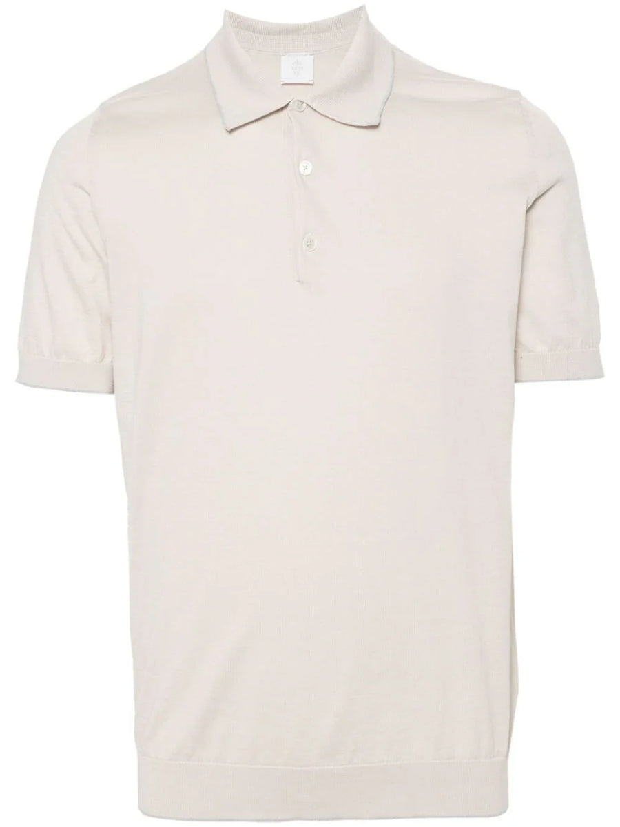 Eleventy Cotton 100% polo shirt in beige