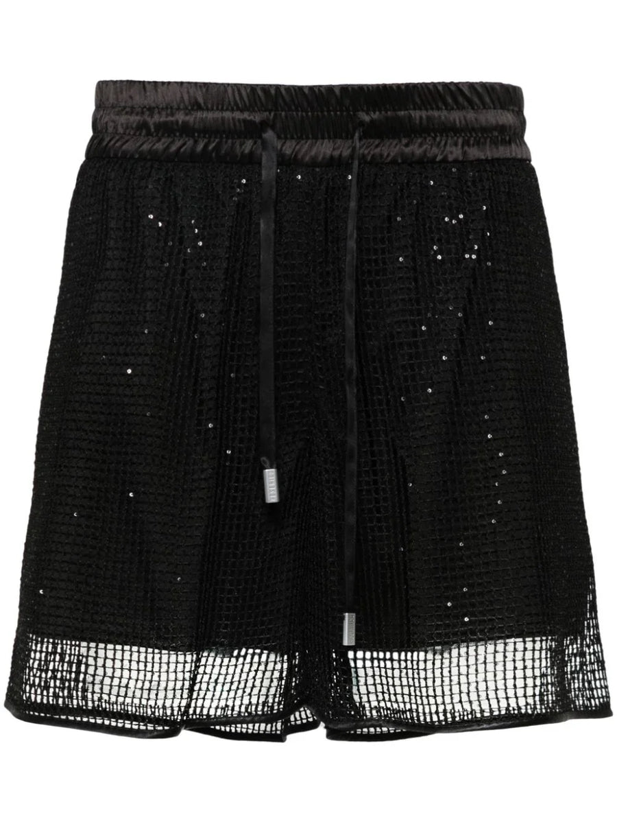 Peserico Outer: Silk 97% shorts in black