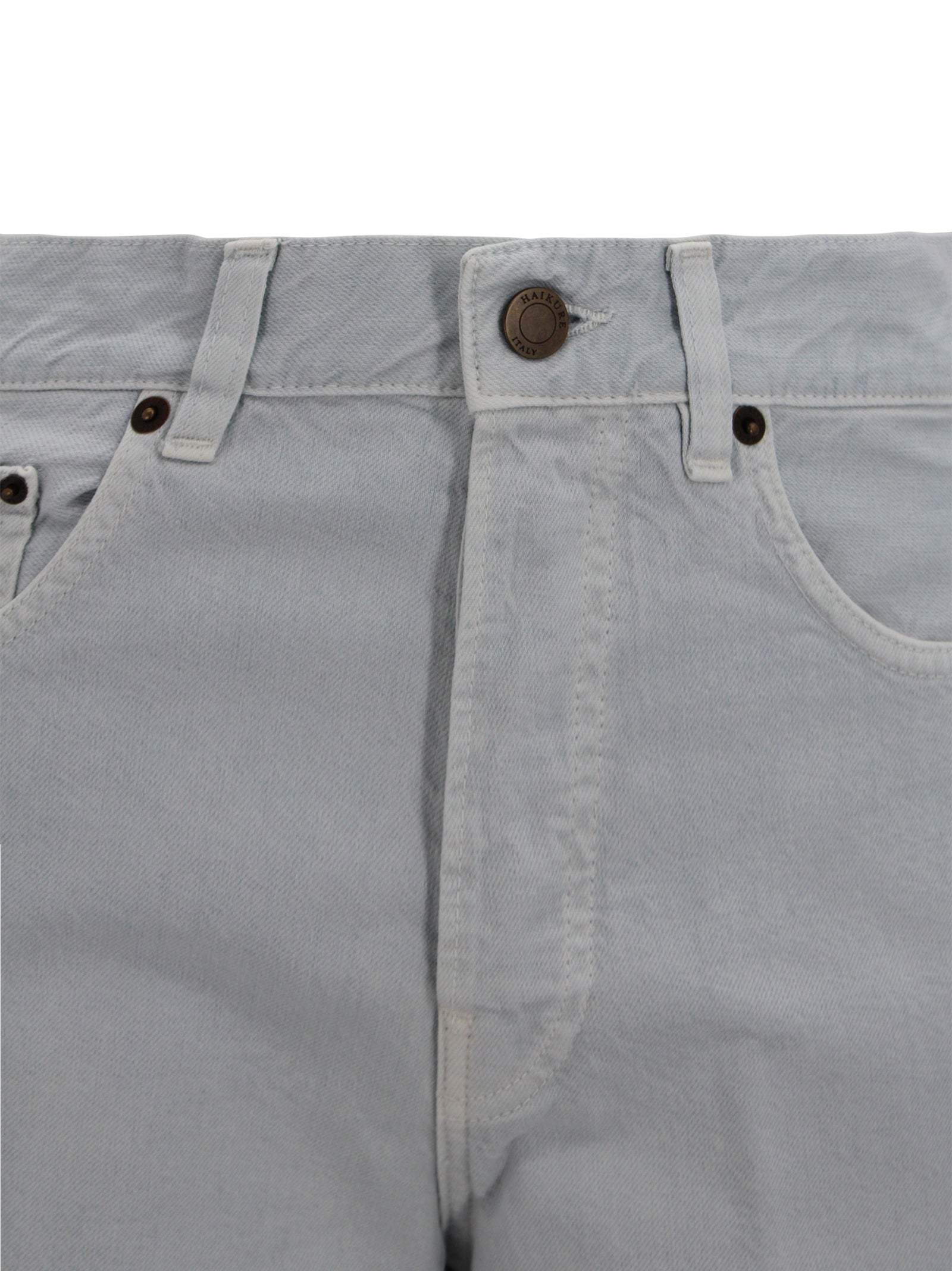 Haikure Trousers Grey Cotton