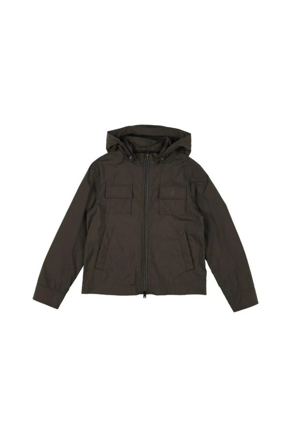 Herno 100% PA jacket in green