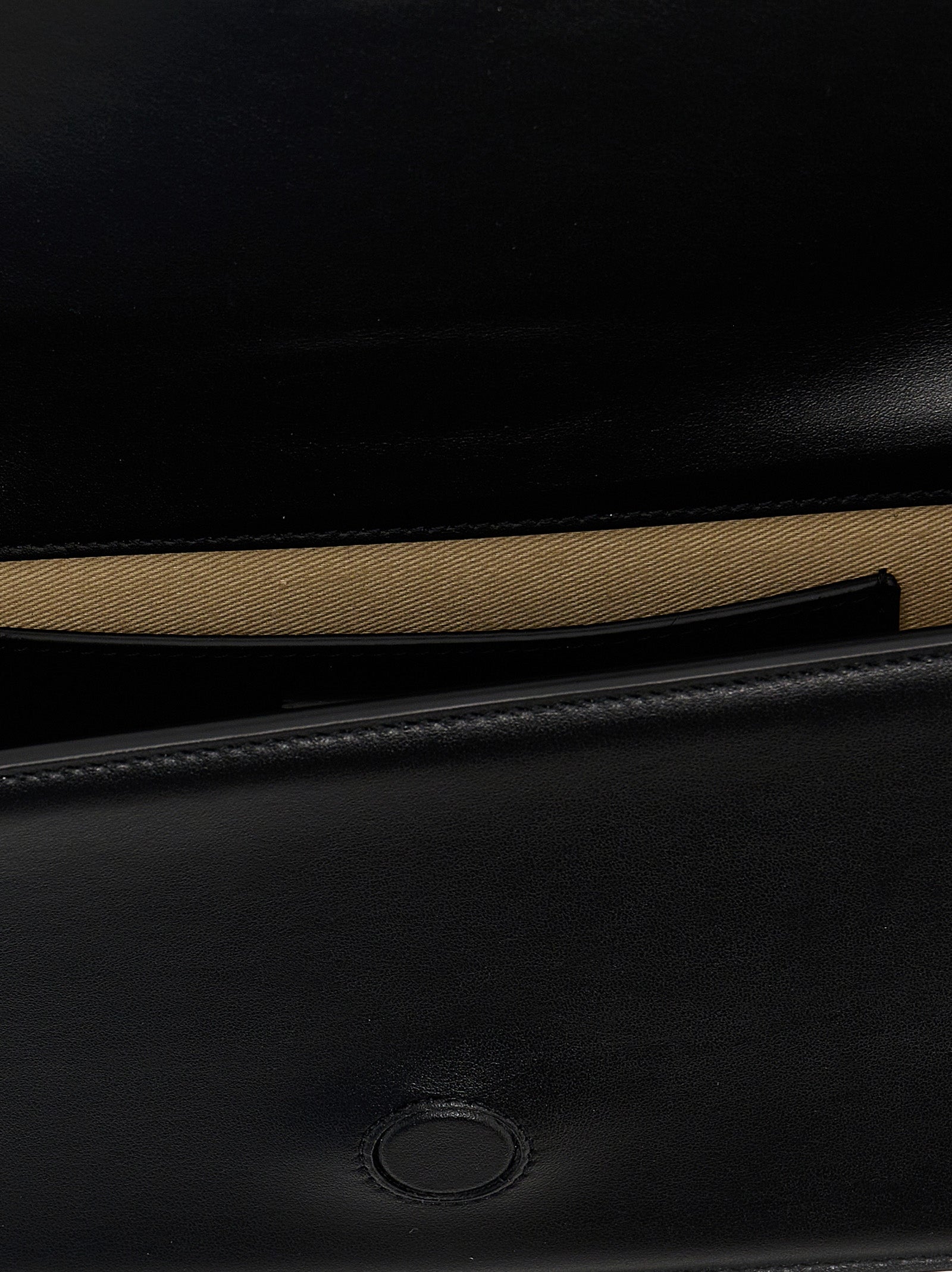 Le Bambino Long shoulder bag Black Cow Leather (bos Taurus)