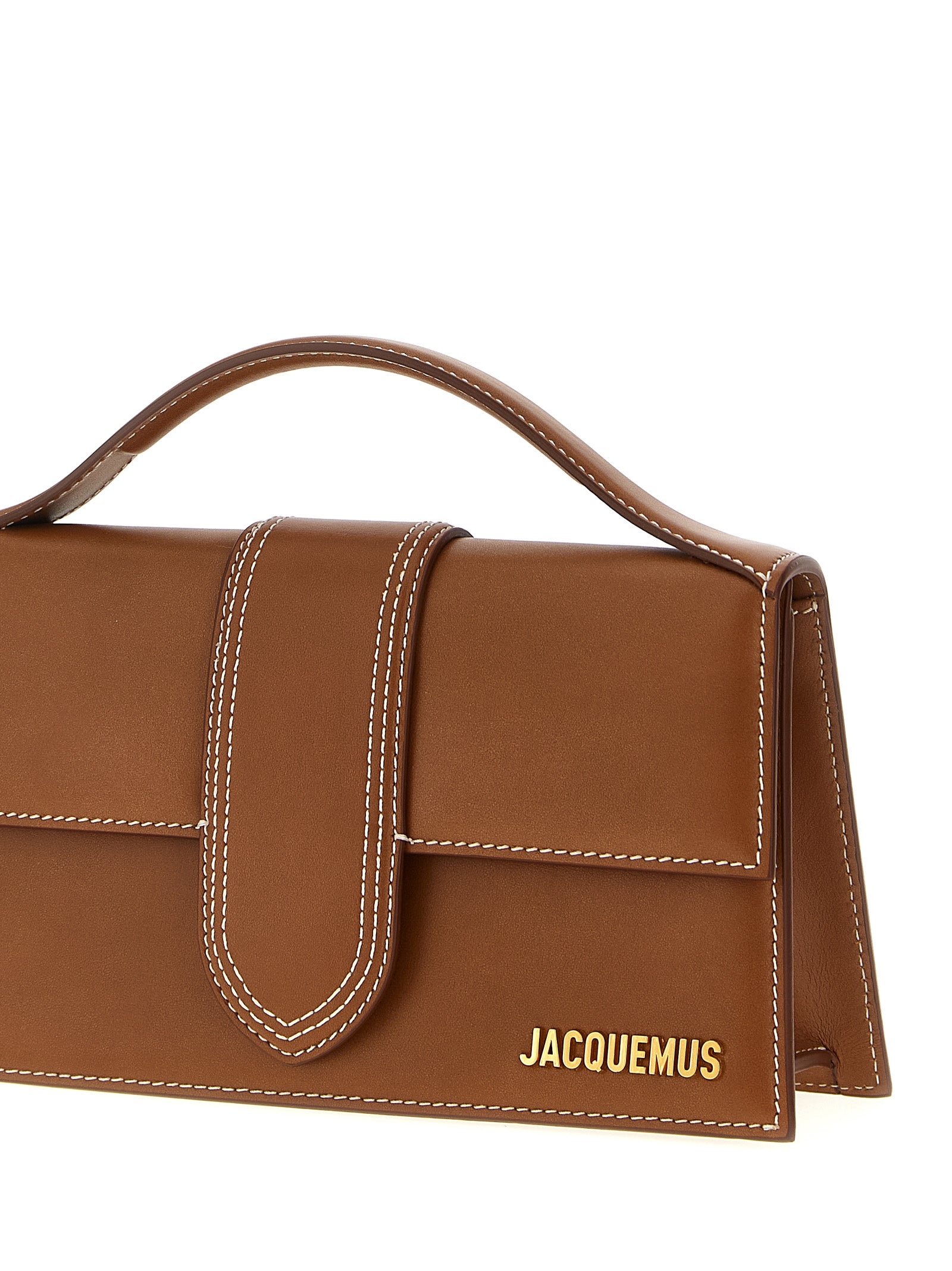 Le Grand Bambino handbag Brown Cow Leather (bos Taurus) Hand Bags