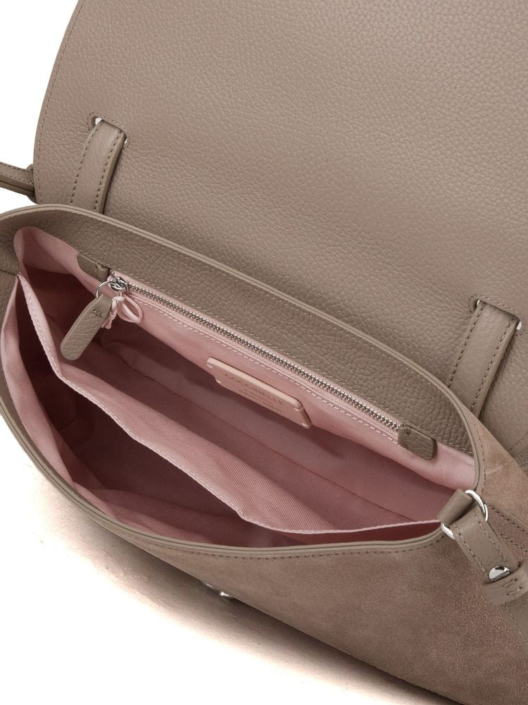 Coccinelle Top Handle Bag Warm Taupe Cowhide / Top-handle-bags
