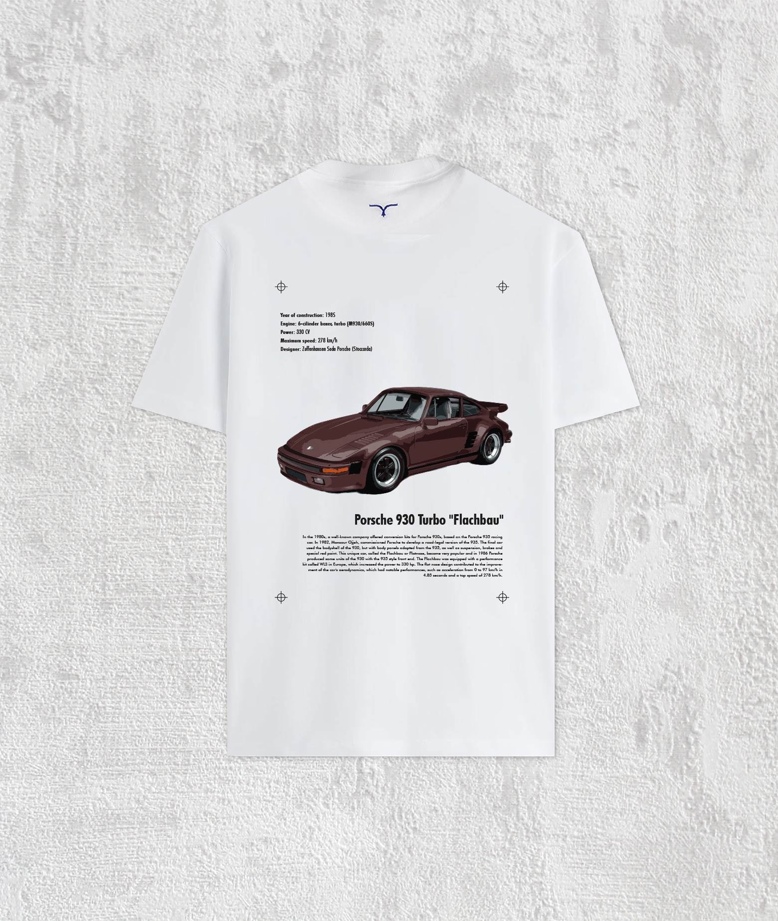 The Automotive Gallery - 03. Porsche 930 Flachbau White