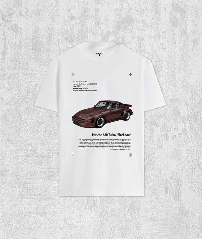 The Automotive Gallery - 03. Porsche 930 Flachbau White