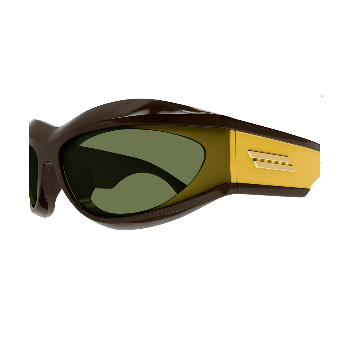 BV1244S LINE UNAPOLOGETIC 002 brown green Marrone Injected Acetate Occhiali Da Sole