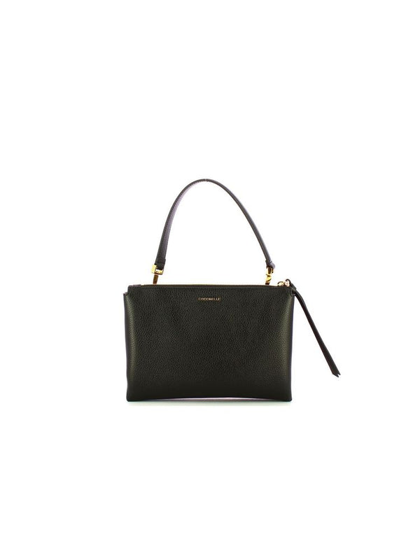 Coccinelle 100% Cowhide shoulder bag in black