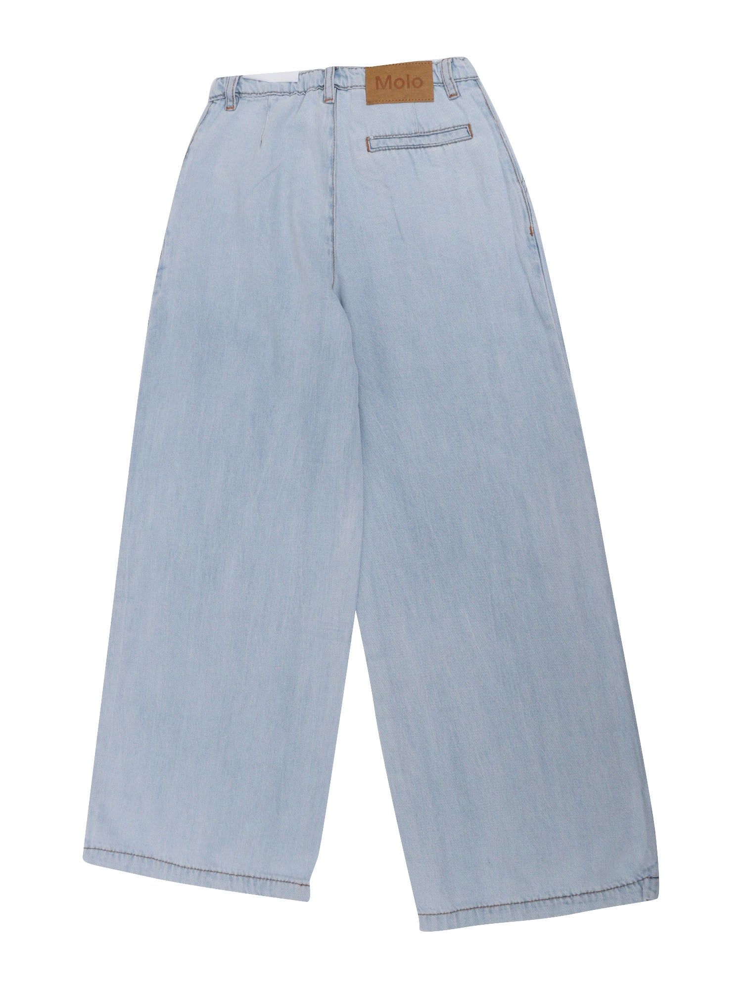 Aeisha Woven pants Light Blue Viscose Cotton