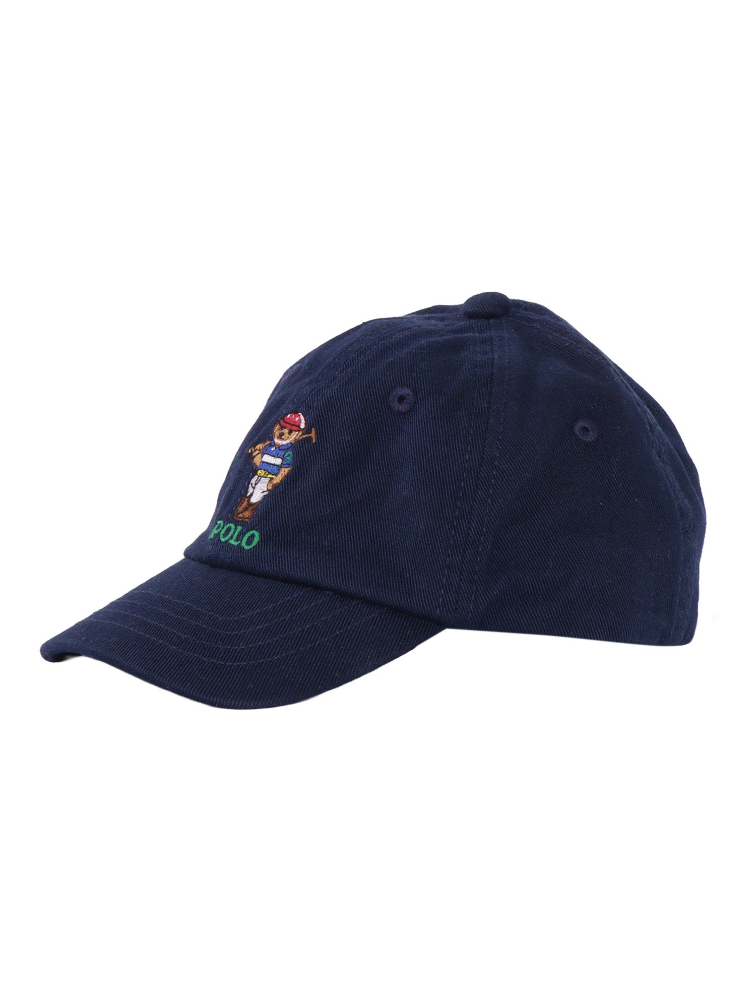 WOVEN-CAP Blue Cotton Hat