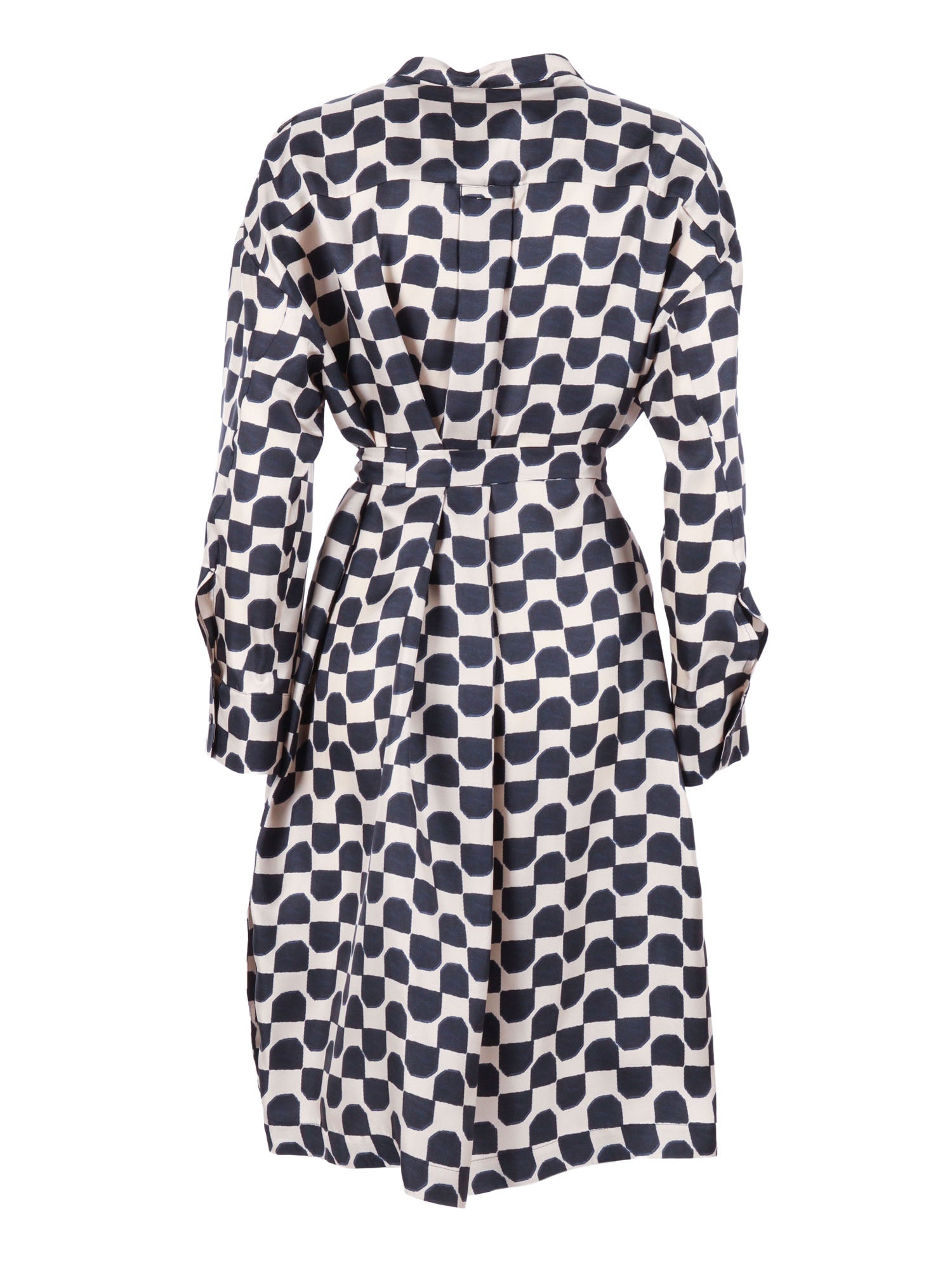 DRESS Black Silk Midi