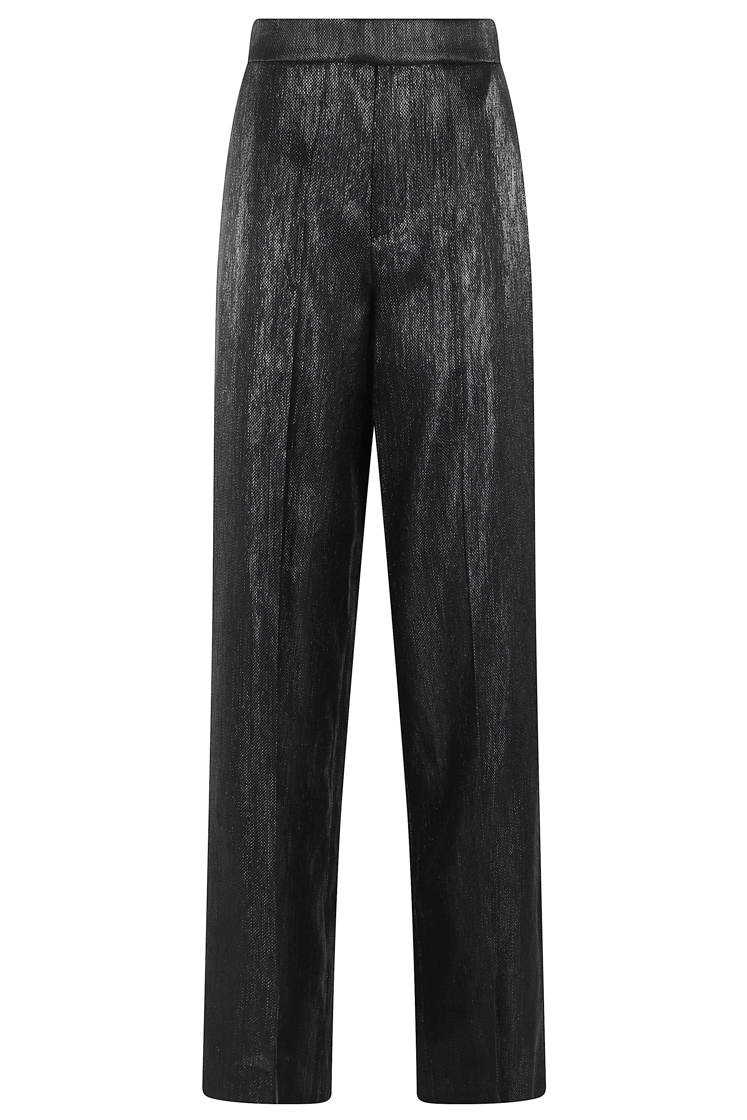 Pantalone Classic Rafia Black Pantaloni