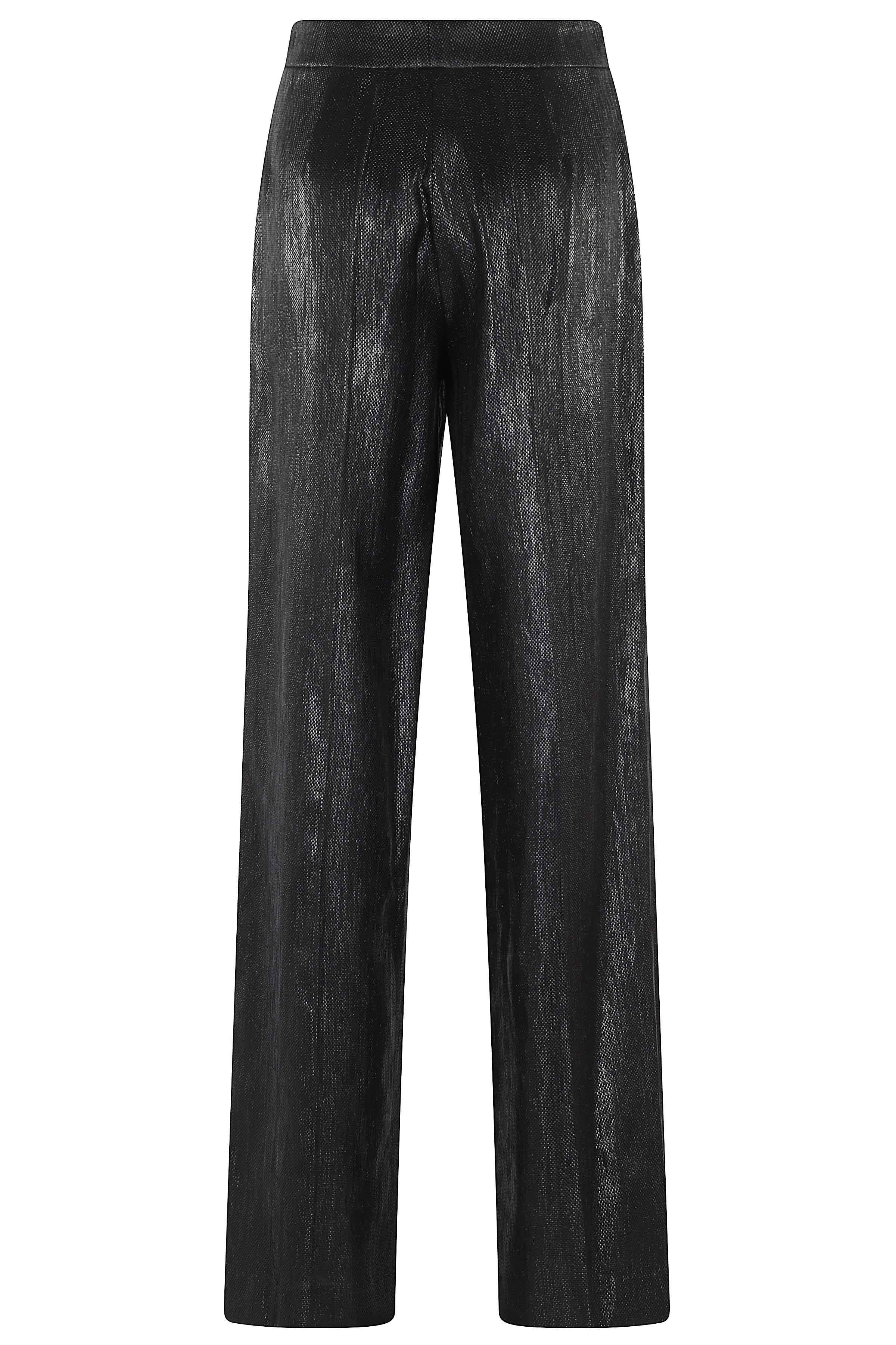 Pantalone Classic Rafia Black Pantaloni