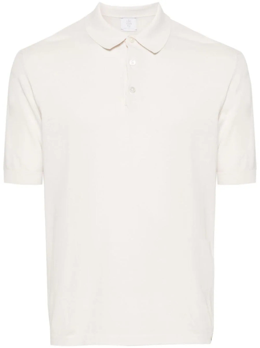 Eleventy Cotton 100% polo shirt in white