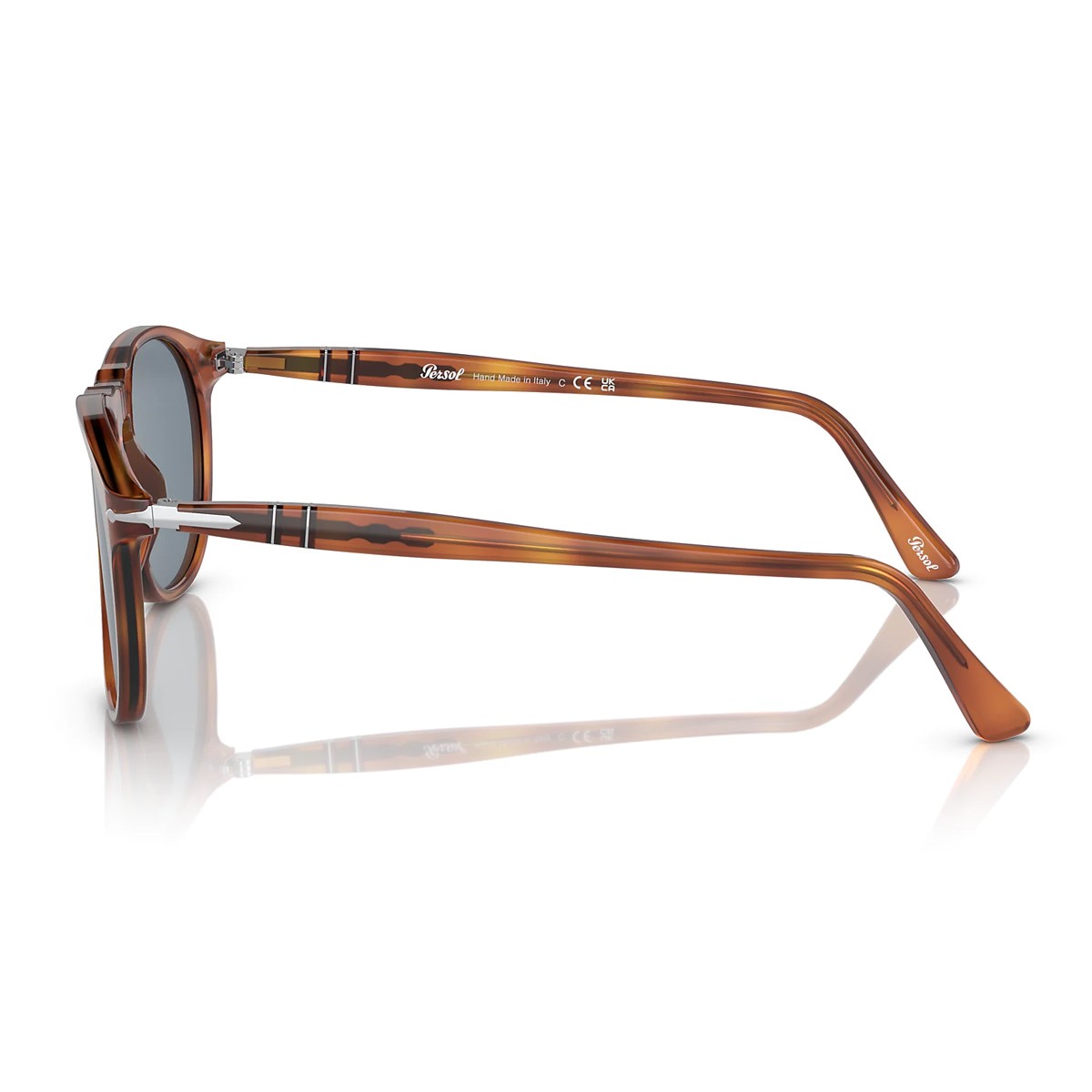 Persol Po9649s Orange Celluloide Sunglasses
