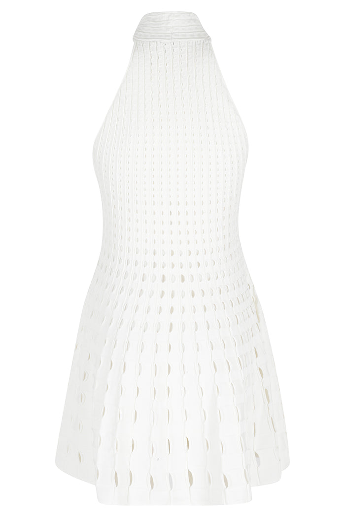 Jenna Mini Dress Nude & Neutrals Fabric Abito