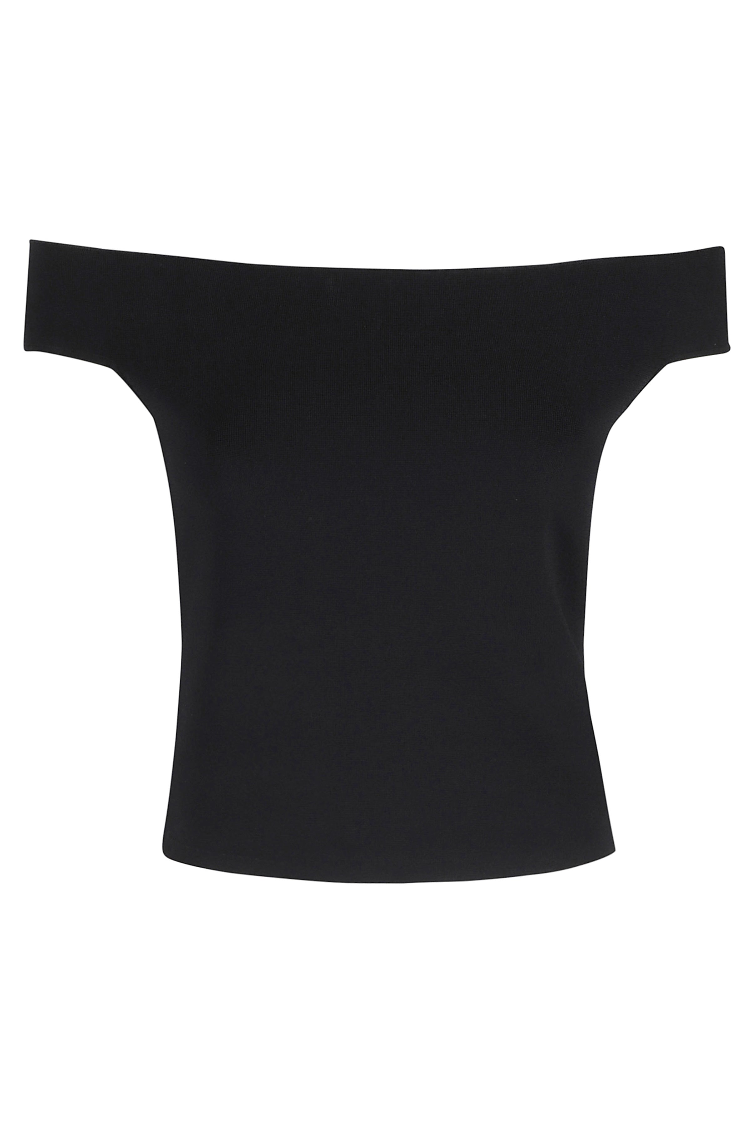 Dalton Top Black Rayon