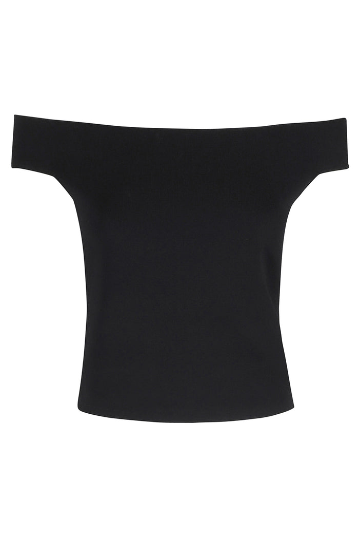 Dalton Top Black Rayon