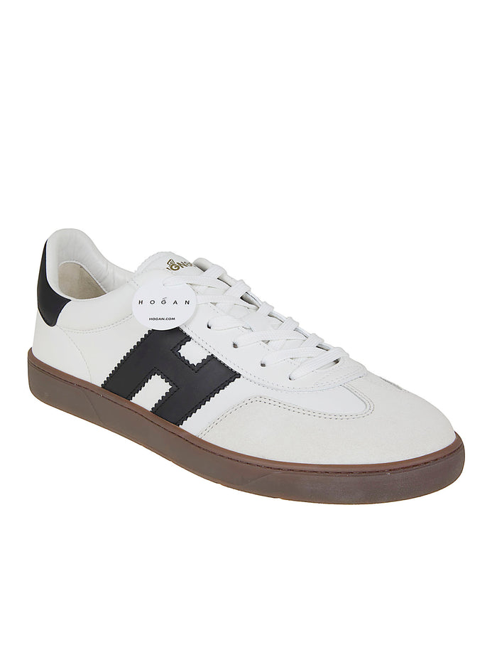 Cool Allacciato H White Mutton Calfskin Calzature