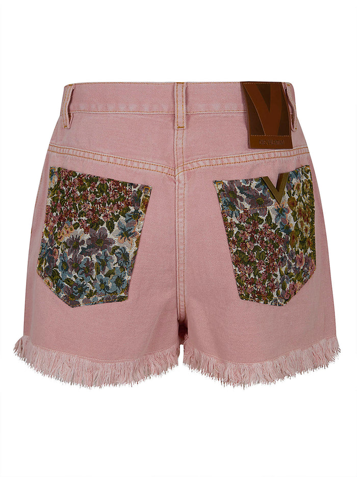Short Denim | Solid Rosa Nude & Neutrals Co Li Jean