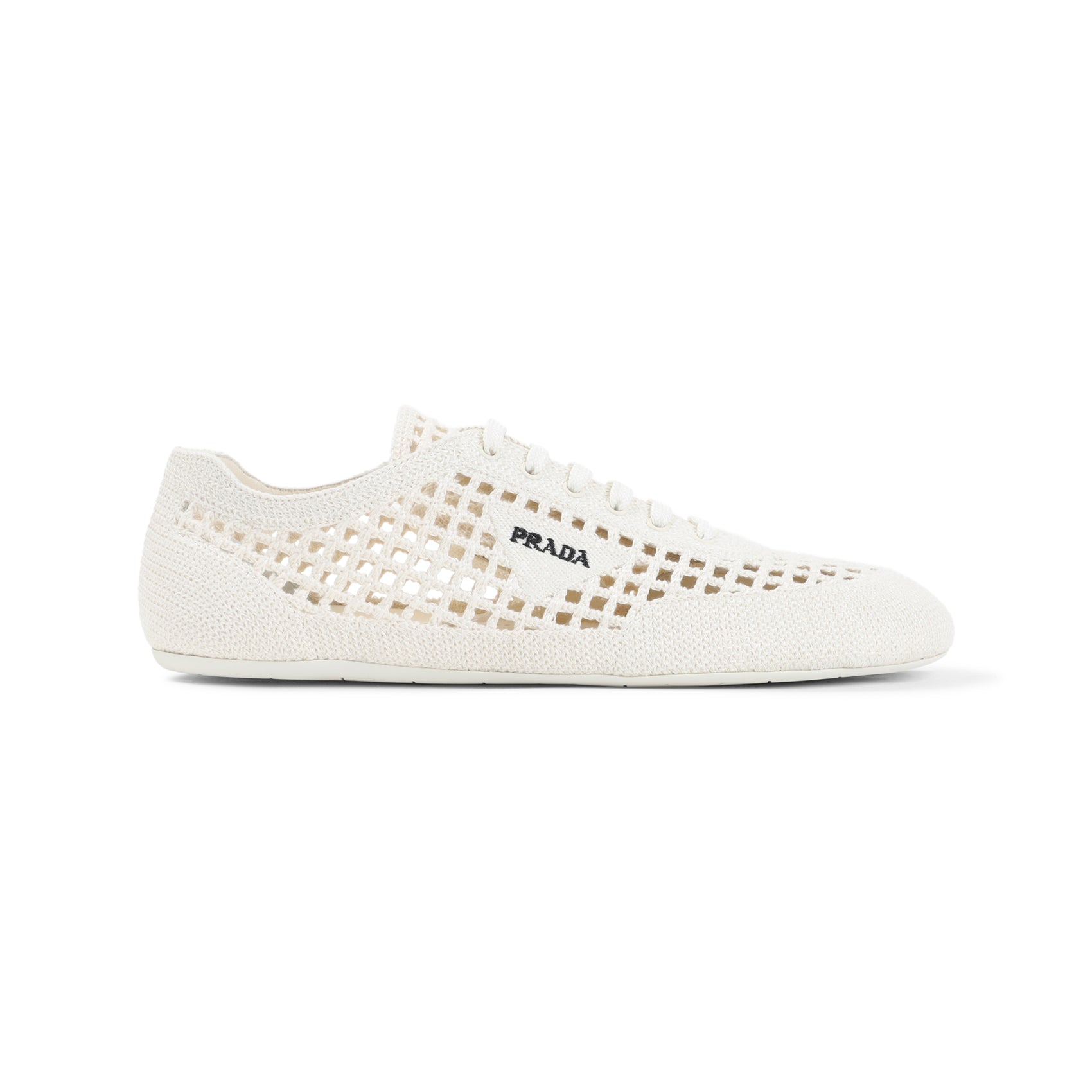 Collapse Sneakers White Cotton Polyester