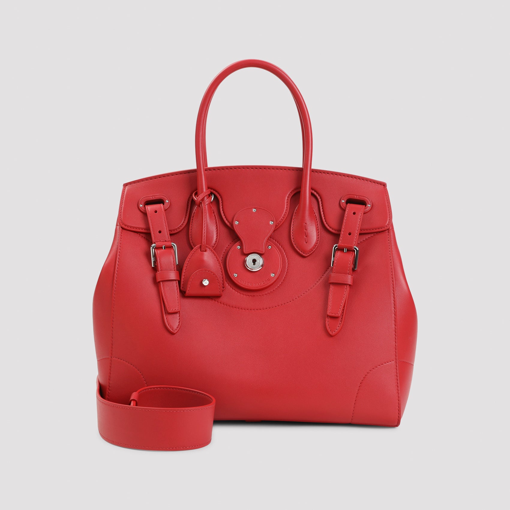 Ricky Shoulder Bag Red Leather