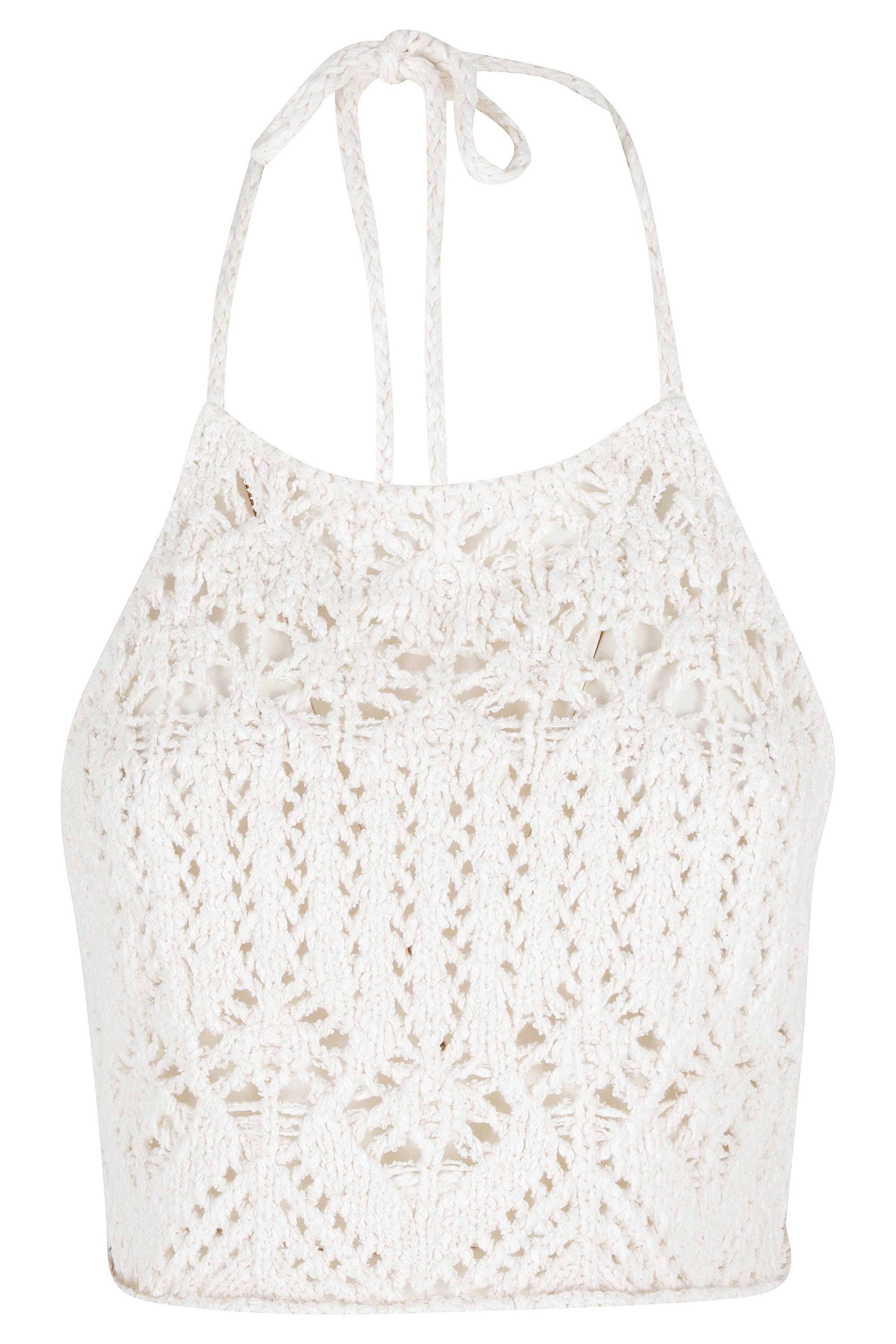 Lagoon Romance Top Nude & Neutrals 9&% Cotone Poliammide