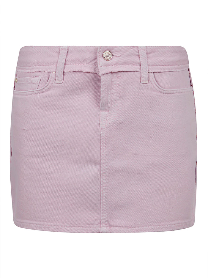 Cherry Skirt Pink & Purple Cotton Ea Gonna