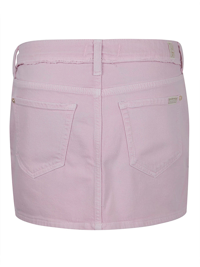 Cherry Skirt Pink & Purple Cotton Ea Gonna