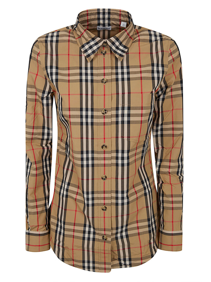 Lapwing Sr_204 Org W Woven Tops Brown Cotton Top
