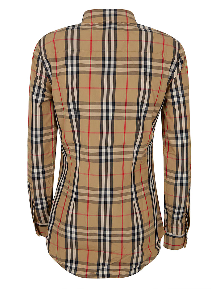 Lapwing Sr_204 Org W Woven Tops Brown Cotton Top