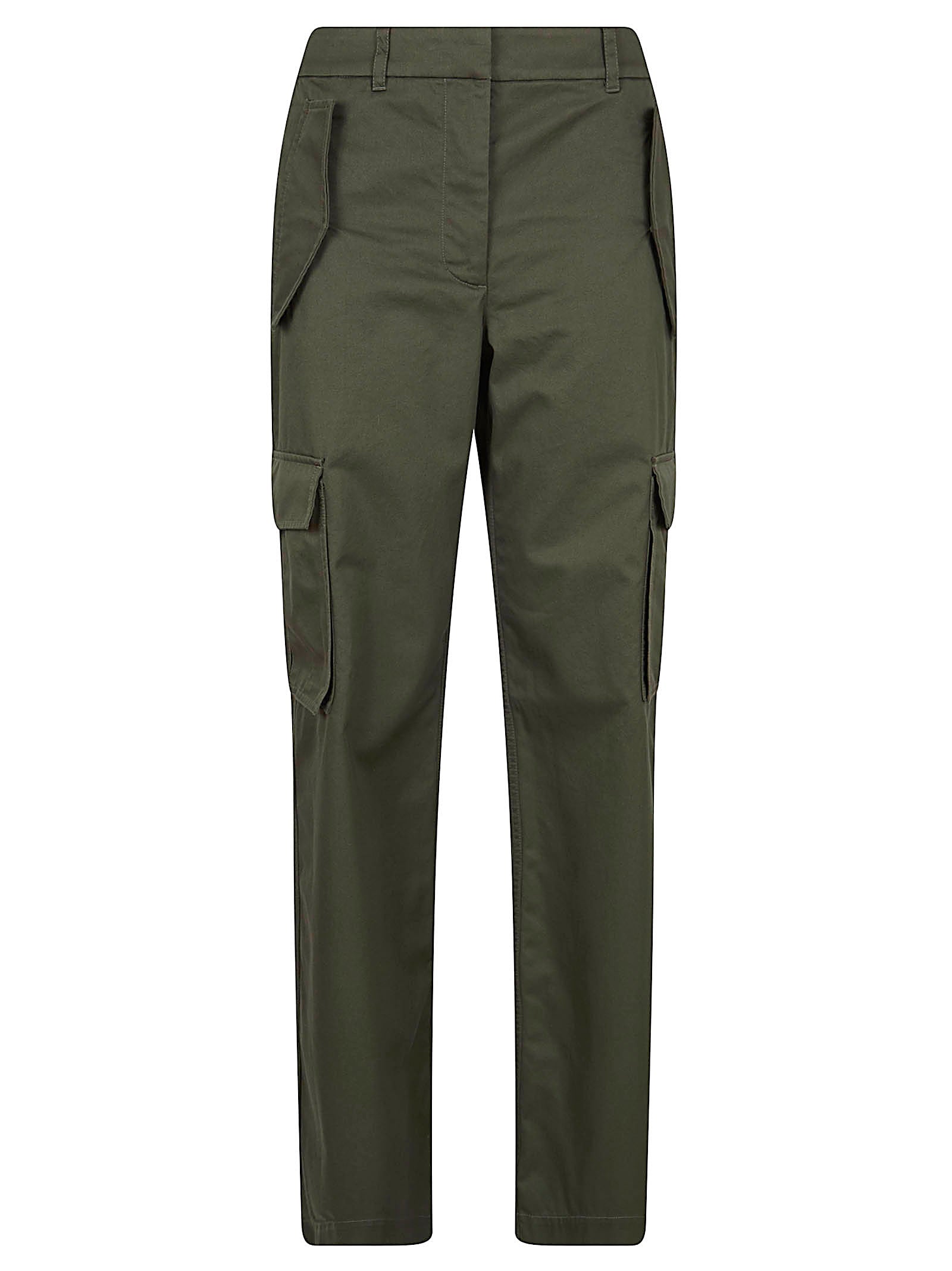 Freja W Trousers Brown Cotton Pantaloni