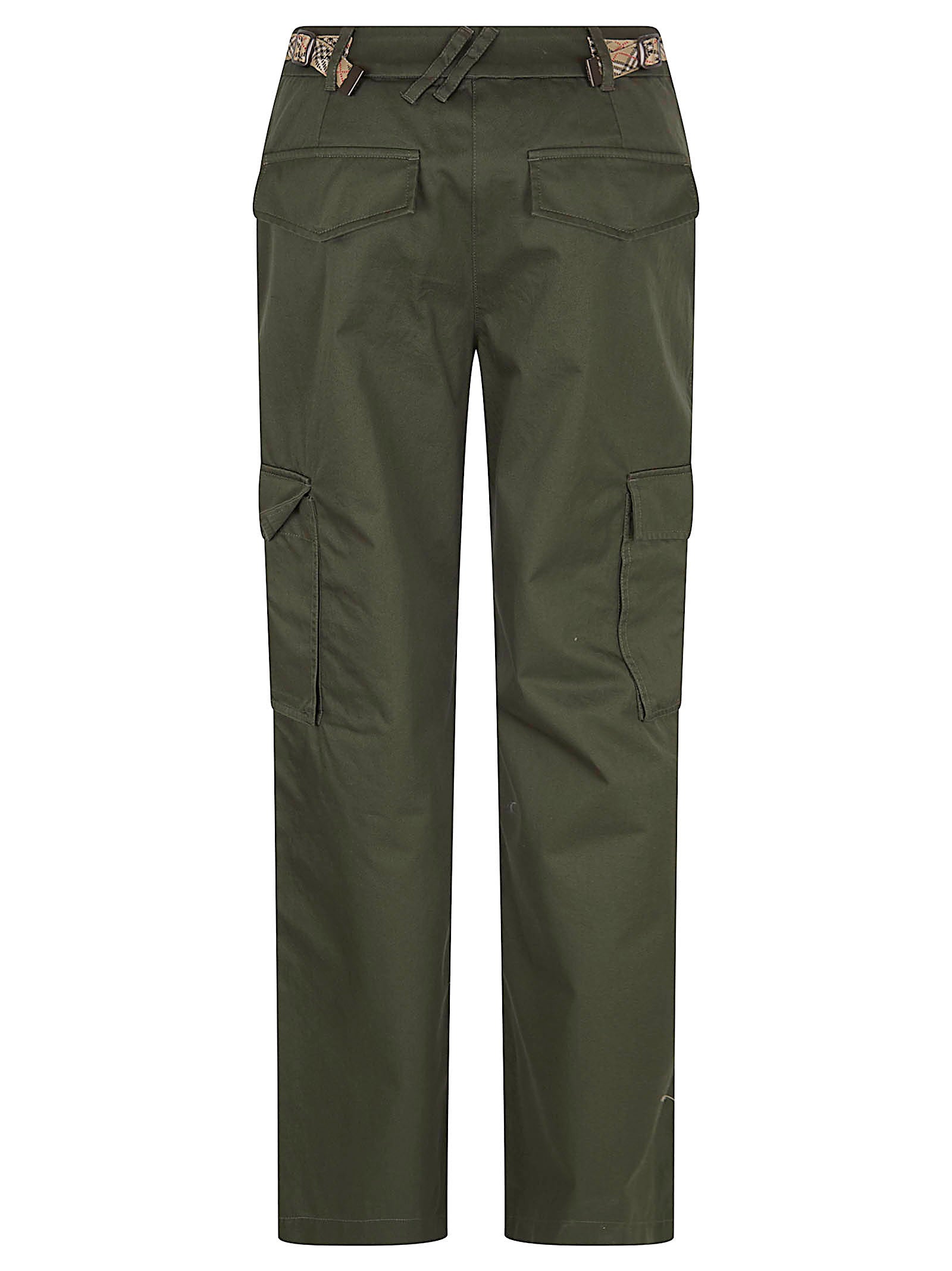 Freja W Trousers Brown Cotton Pantaloni