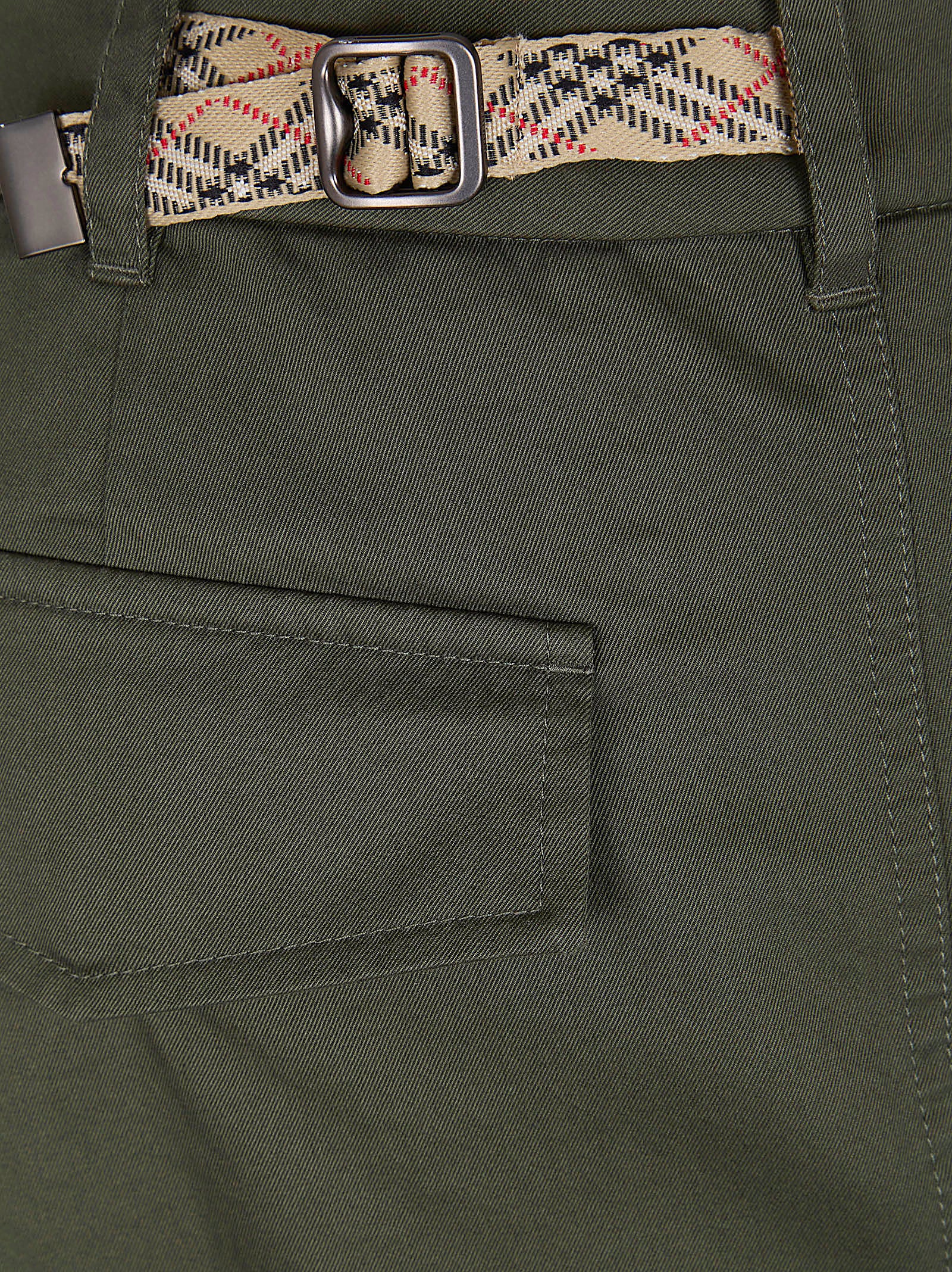 Freja W Trousers Brown Cotton Pantaloni