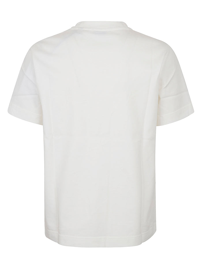 Frankie Ekd Flower W Jerseywear White Cotton Maglia
