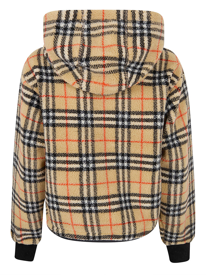 Fiona Chk W Jackets Nude & Neutrals Wool Polyester Cashmere Giacca