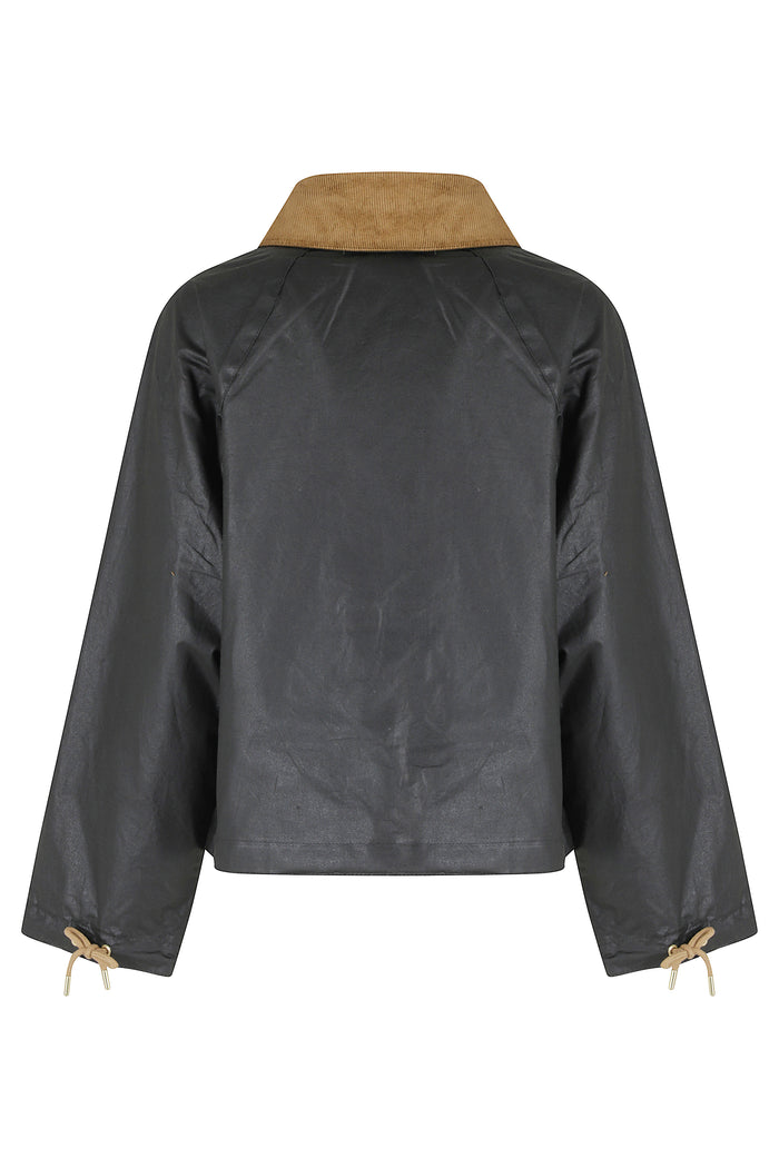 Marron Wax Black Cotone Giubbotto