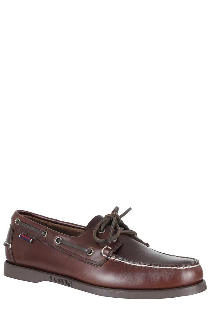 Docksides Portland Waxed Brown Pelle Suola: Gomma Calzature