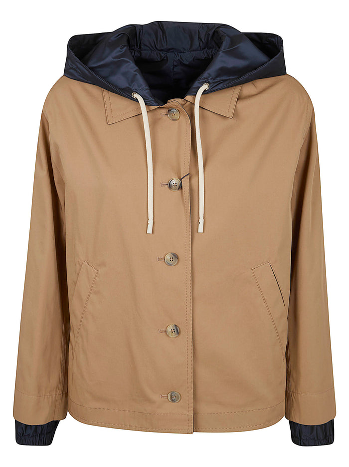 Padded Jacket Brown Giacca