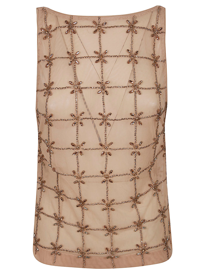 Quandong Top Tulle Full Nude & Neutrals