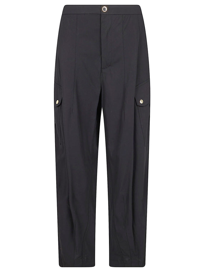 Rosalin Pantalone Cotone Black Co - Fod Fodera: Pl Pantaloni