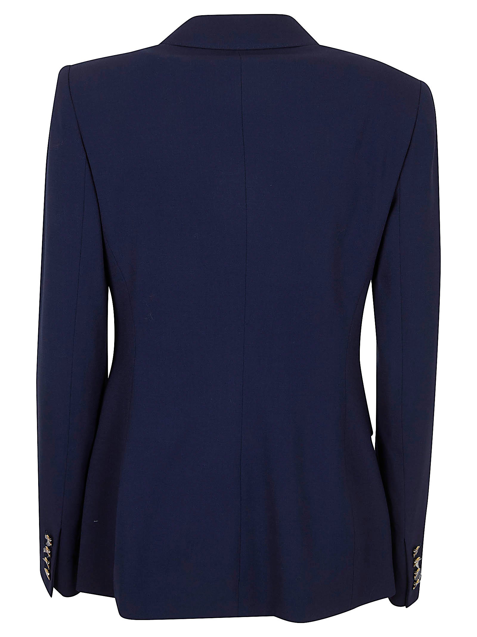 Camden-lined-jacket Blue Wool Elastane Giacca