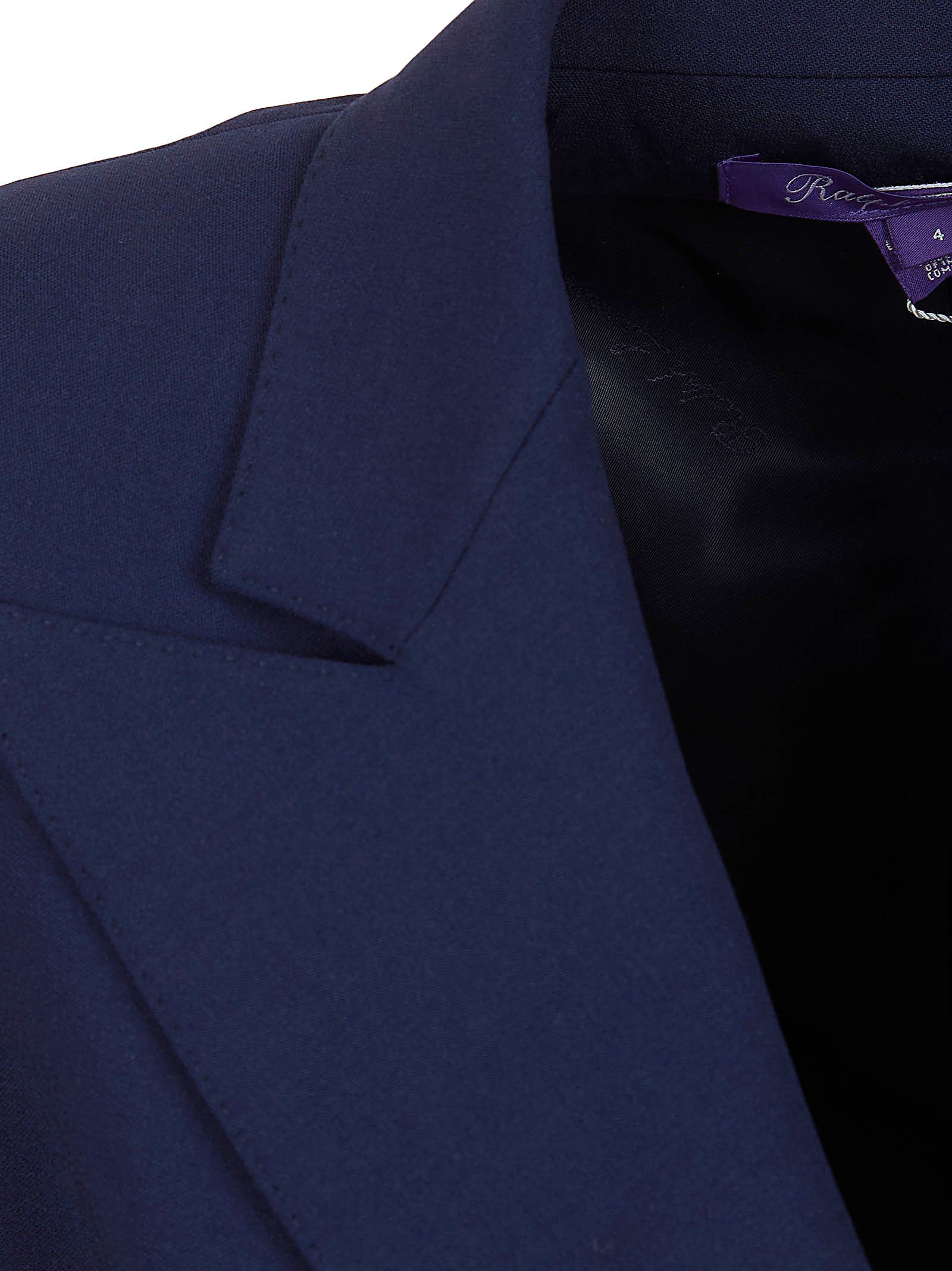 Camden-lined-jacket Blue Wool Elastane Giacca