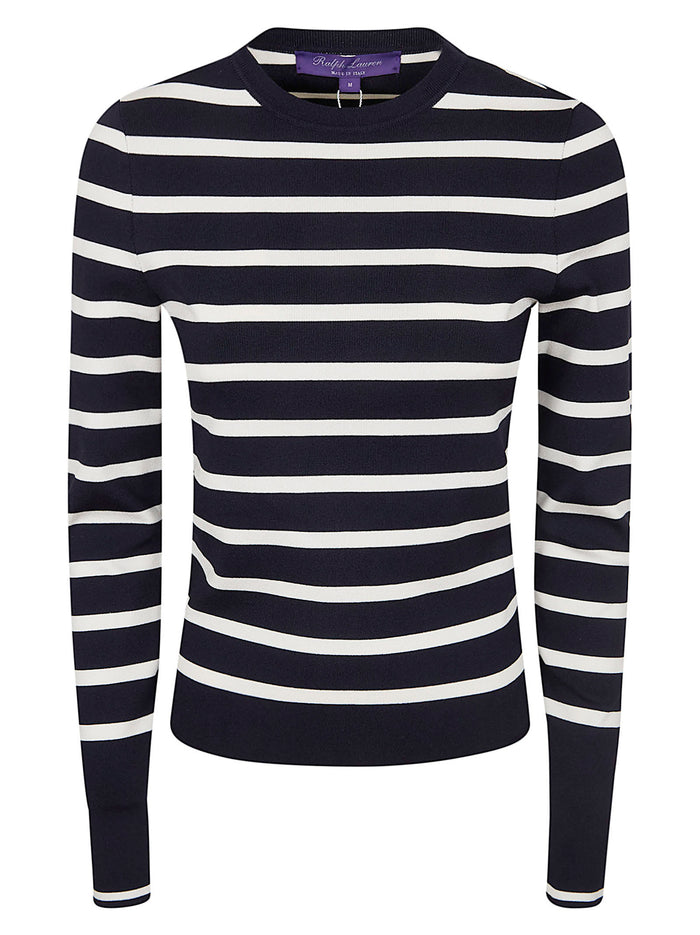 Ls Tee-Long Sleeve-Pullover Blue Maglia
