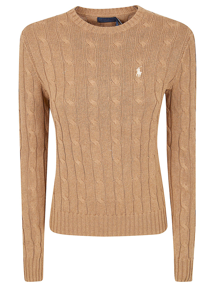 Sweater-pullover Brown Cotton Maglia