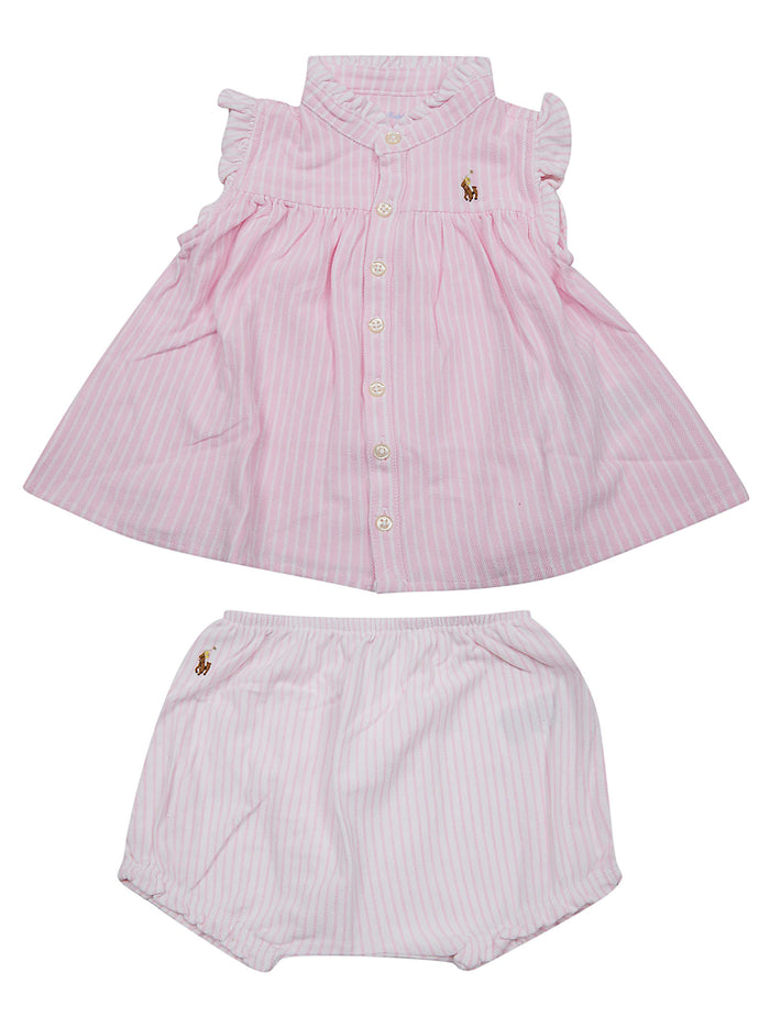 Strknoxset-sets-short Set Pink & Purple Cotton / Panty: Completo