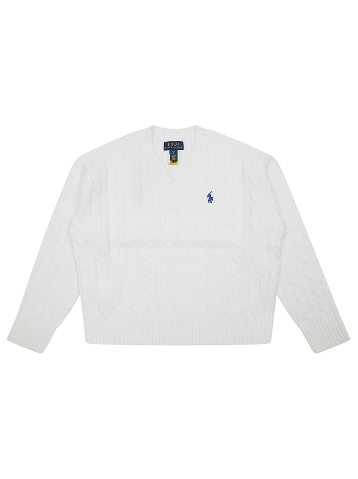 Sweater-pullover White Cotton Maglia