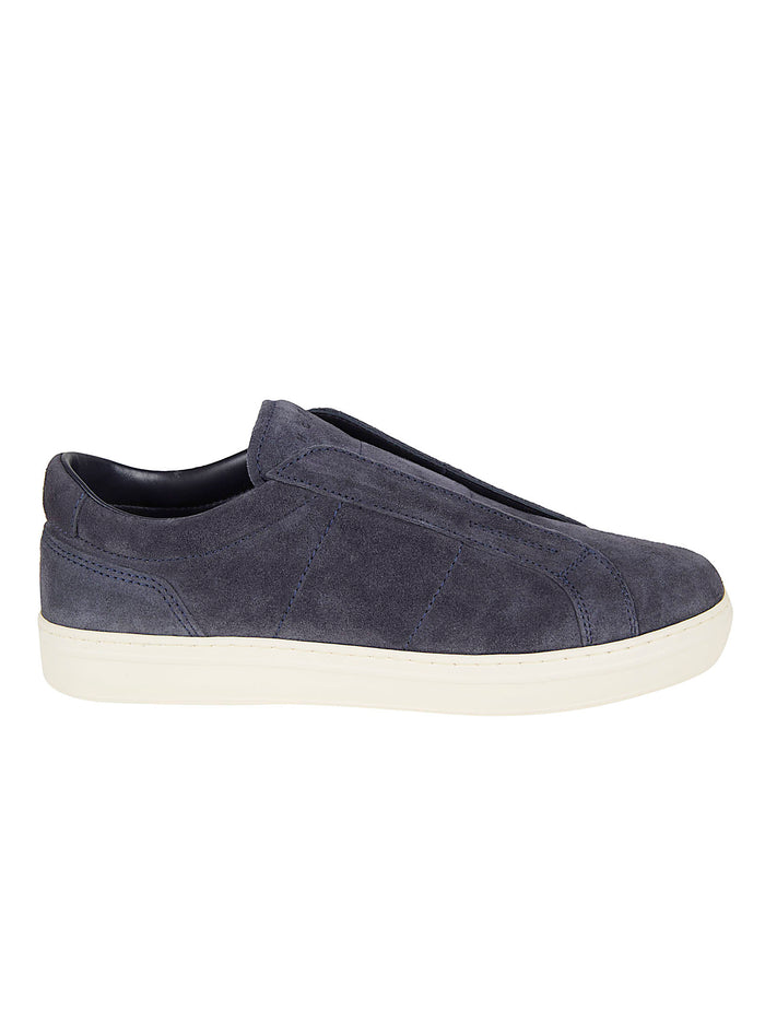 H668 Slip On Black Calfskin Calzature