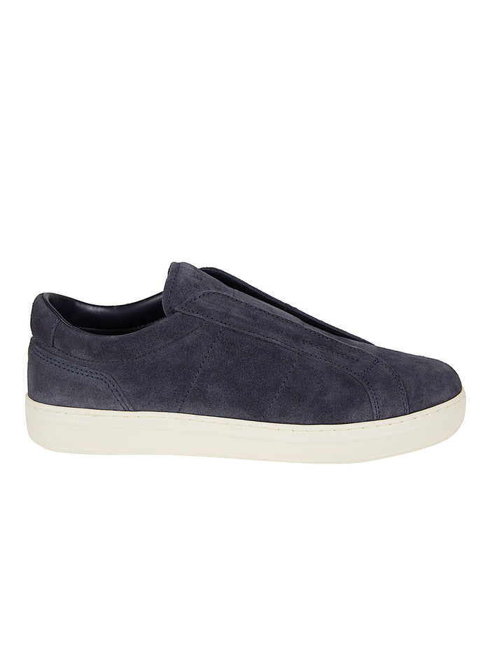 H668 Slip On Black Calfskin Calzature