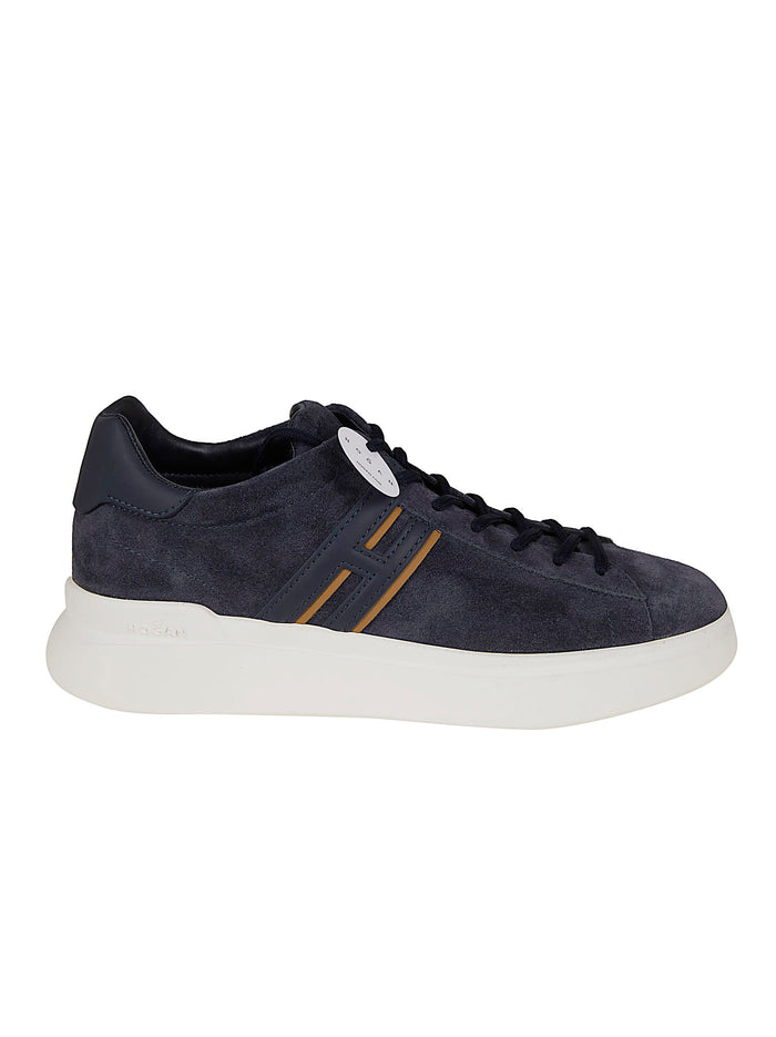 H580 Allacciato H Profilo Black Calfskin Calzature